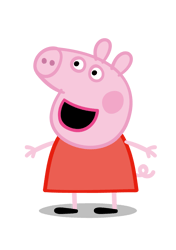 Peppa Pig Svg, Layered Svg, Instant download files for cricut, Peppa Pig Png, Clip art, Printables for t-shirts