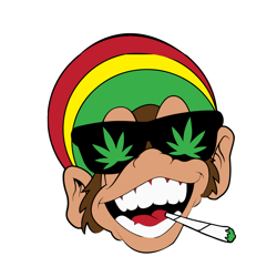 Cannabis Funny Monkey Svg, Cannabis Svg, Cannabis clipart, Weed Svg, Marijuana Svg, Weed Leaf Svg, Digital download