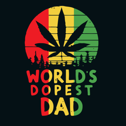 world's dopest dad svg, cannabis svg, cannabis clipart, weed svg, marijuana svg, weed leaf svg, digital download