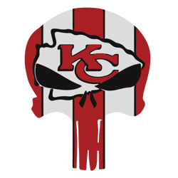 Kansas City Chiefs Skull Svg, Kansas City Chiefs Logo Svg, NFL football Svg, Sport logo Svg, Football logo Svg