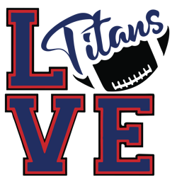 Love Titans logo Svg, Tennessee Titans Logo Svg, NFL football Svg, Sport logo Svg, Football logo Svg, Digital download