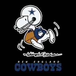 Snoopy New England Cowboys Svg, Dallas Cowboys logo Svg, NFL Svg, Sport Svg, Football Svg, Digital download