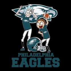 Rick And Morty Philadelphia Eagles Svg, Philadelphia Eagles logo Svg, NFL Svg, Sport Svg, Football Svg, Digital Download