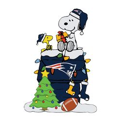 Snoopy and woodstock Christmas Svg, New England Patriots logo Svg, NFL Svg, Sport Svg, Football Svg, Digital Download