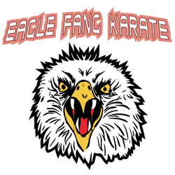Eagle fang karate logo Svg, Cobra Kai Eagle Svg, Cobra Kai Clipart, Karate Kid Svg, Strike First Svg, Digital Download
