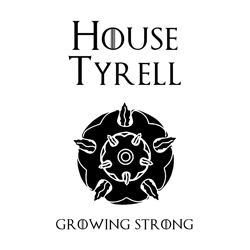 House tyrell growing strong Svg, Game of Thrones Svg, House of Dragons Svg, Winter is coming Svg, Fire And Blood Svg