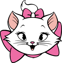Aristocats Svg, Cat with bow Svg, Aristocrats Clipart, Marie Svg, Marie Music Eiffel tower, Cats Tumbler Svg