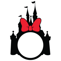 Castle monogram Svg, Castle silhouette, Castle in Mickey Svg, Castle Mickey Mouse Svg, Disney Svg, Instant download