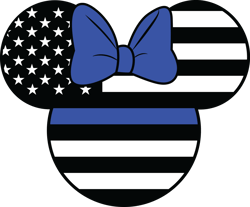 Minnie mouse USA flag Svg, Disney Mickey Svg, Mickey clipart, Mickey Face Svg, Mickey head Svg, Instant Download