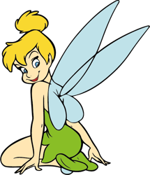 Tinkerbell Svg, Tinkerbell Clipart, Tinkerbell flying Svg, Tinkerbell fairy wings Svg, Princess tinkerbell Svg