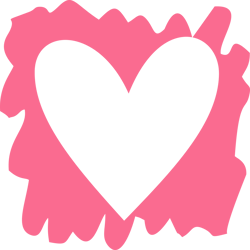 Heart in paint Png, Valentine's Day Png, Funny Valentine's Day Sublimation Design, Retro Valentine's Day Png