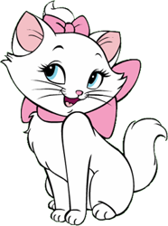 Aristocats Png, Cats aristocrats Png, Kitty marie png, Cats fairy clipart, Kitty marie watercolor clipart, Cricut