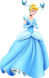 Cinderella PNG Transparent Images, Disney Princess PNG - Digital File-32
