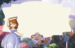 Printable Sofia the first Invitation Template PNG | Princess Sofia PNG | Birthday invitations PNG-7