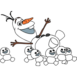Olaf PNG Transparent Images, Clipart, Disney Frozen PNG, Frozen Characters Olaf PNG, Digital Download-66