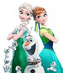 Frozen Characters PNG Transparent Images, Disney Frozen PNG, Clipart, Elsa, Anna, Olaf, Digital Download-21