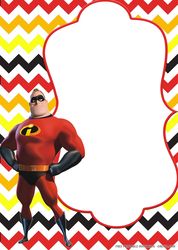 The Incredibles Invitation templates PNG, Birthday party, Superhero PNG Clipart, Digital file-8