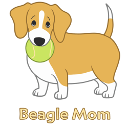Beagle Mom Svg, Mother's Day Svg, Mom Gift Svg, Mom Shirt, Mama Svg, Mom Life Svg, Instant Download