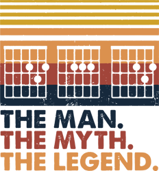 Vintage The Man The Myth The Legend Svg, Father's Day Svg, Daddy Svg, Dad Shirt, Father Gift Svg, Digital Download