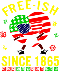 Free-ish Since 1865 Svg, Junteenth Svg, Black History Svg, Independence Day Svg, Freedom Svg, Instant Download (4)