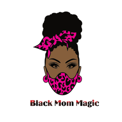 Afro Woman Black Mom Magic Svg, Breast Cancer Svg, Cancer Awareness Svg, Cancer Survivor Svg, Instant Download
