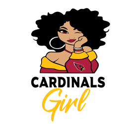 Arizona Cardinals Girl Svg, Arizona Cardinals Svg, NFL Svg, Sport Svg, Football Svg, Digital download
