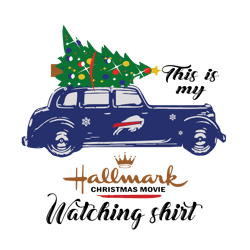 This Is My Hallmark Christmas Movie Watching Shirt Buffalo Bills Svg, NFL Svg, Sport Svg, Christmas Svg