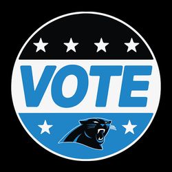 Vote Carolina Panthers logo Svg, NFL Svg, Sport Svg, Football Svg, Digital download