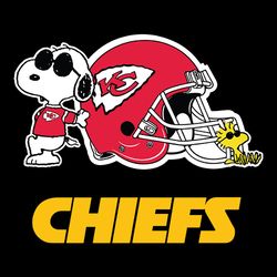 Kansas City Chiefs Snoopy And Woodstock Svg, NFL Svg, Sport Svg, Football Svg - Digital download