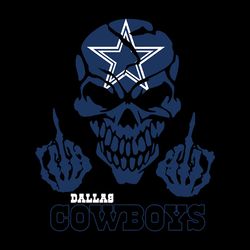 Dallas Cowboys Skull Svg, Dallas Cowboys logo Svg, NFL Svg, Sport Svg, Football Svg, Digital download