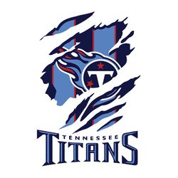 Tennessee Titans Ripped Claw Logo Svg, NFL Svg, Sport Svg, Football Svg, Digital download