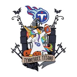 Unicorn Halloween Tennessee Titans Svg, NFL Svg, Sport Svg, Football Svg, Digital download