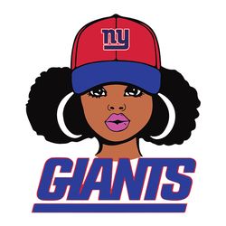 New York Giants Girl Svg, NFL Svg, Sport Svg, Football Svg, Png, Eps, Dxf, Digital download