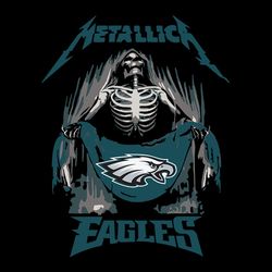 Metallica Philadelphia Eagles Svg, Skull Svg, NFL Svg, Sport Svg, Football Svg, Digital Download