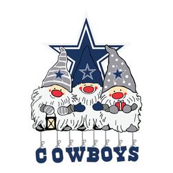 Gnomes Fan Dallas Cowboys Svg, NFL Svg, Sport Svg, Football Svg, Digital Download