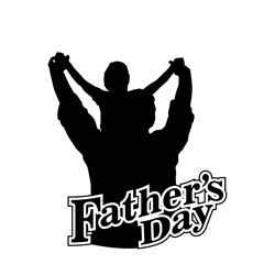 Father's Day Silhouette Svg, Father's Day Svg, Daddy Svg, Dad Shirt, Father Gift Svg, Digital Download