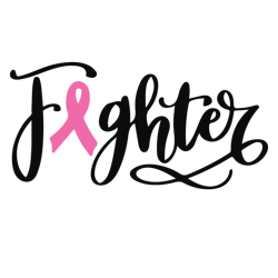Fighter Svg, Breast Cancer Svg, Cancer Awareness Svg, Cancer Survivor Svg, Instant Download