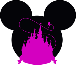 Mickey Mouse Head Castle Svg, Disney Castle Svg, Instant download for Cricut and Silhouette, Digital Cut File-5
