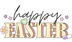 Happy Easter PNG, Nurse Easter Day PNG, Easter Day PNG Cut File, Easter Day PNG Quotes, Digital Download