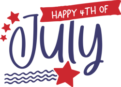 Happy 4th of July Svg, Fourth of July Svg, America Svg, Patriotic Svg, Independence Day Shirt, Cut File Cricut