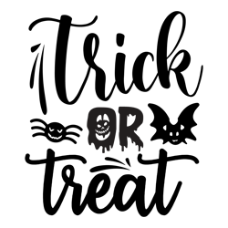 Trick or treat Svg, Halloween Svg, Halloween Vector, Autumn Svg, Halloween Shirt Svg, Cut File Cricut, Silhouette (2)