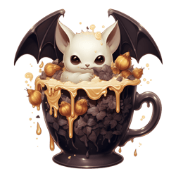 Halloween Coffee Cup Clipart PNG, Cute Halloween Coffee Cup Sublimation PNG, Digital Download (34)