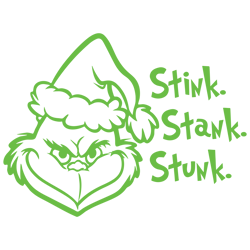 Grinch Stink stank stunk Svg, Grinch christmas Svg, Christmas Svg, Grinchmas Svg, The Grinch Svg, Digital Download (1)