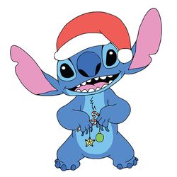 Stitch Christmas Svg, Stitch Santa Svg, Disney Christmas Svg, Stitch Characters Svg, Digital download (4)