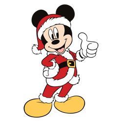 Mickey mouse christmas Svg, Disney Christmas Svg, Mickey mouse santa Svg, Disney Mickey Svg, Digital download (2)