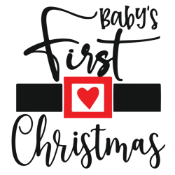 Baby's First Christmas Svg, Baby Christmas Svg, 1st Christmas Svg, Baby Svg, First Christmas Svg, Digital download (5)