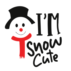 I'm snow cute Svg, Snowman face Svg, Christmas Svg, Holidays Svg, Christmas Svg Designs, Digital download