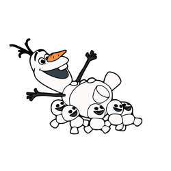 Cute Christmas Olaf Svg, Snowman digital download, Cute christmas shirt file, cute snowman cup files Svg Png Eps (3)