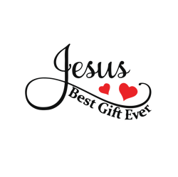 Jesus best gift ever Svg, Religious Christmas Svg, Christmas christ Svg, Jesus Svg, Christmas shirt Svg design