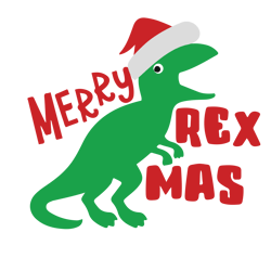 Merry RexMas Svg, Dinosau santa Svg, Merry Christmas Svg, Santa Svg, Christmas clipart, Digital download